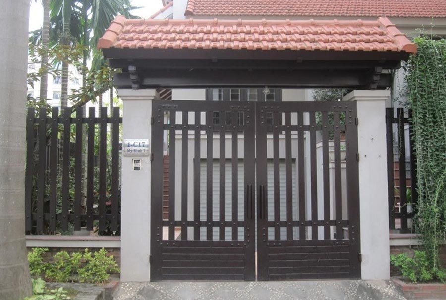 mau-cua-cong-sat-2-canh-1 Xu hướng sử dụng cửa cổng sắt 2 cánh