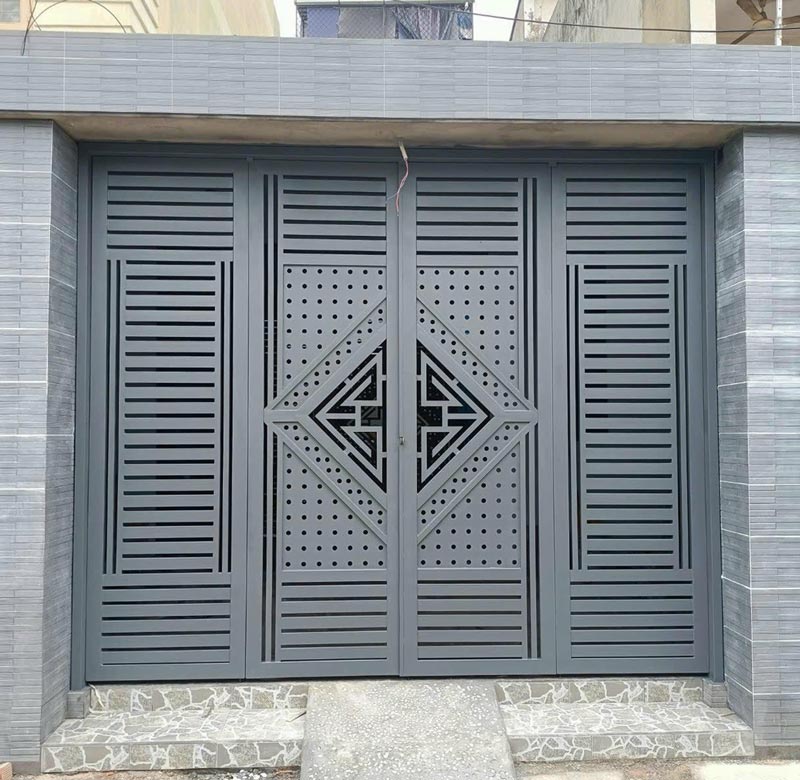 mau-cua-sat-hop-4-canh-6 Các yếu tố cần lưu ý khi chọn cửa sắt 4 cánh