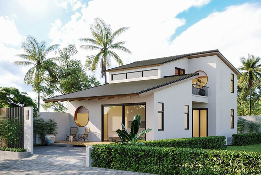 mẫu nhà cấp 4 hiện đại