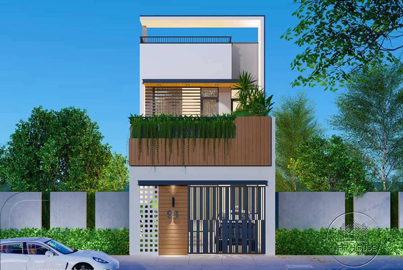 nha-1-tret-1-lau-12 Mẫu nhà 1 trệt 1 lầu 3 phòng ngủ