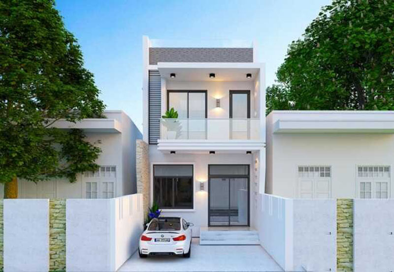 nha-1-tret-1-lau-3 Mẫu nhà 1 trệt 1 lầu mái bằng