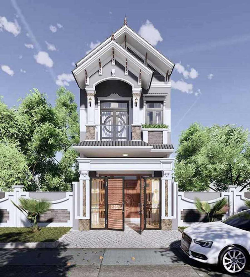 nha-1-tret-1-lau-5 Mẫu nhà 1 trệt 1 lầu mái Thái