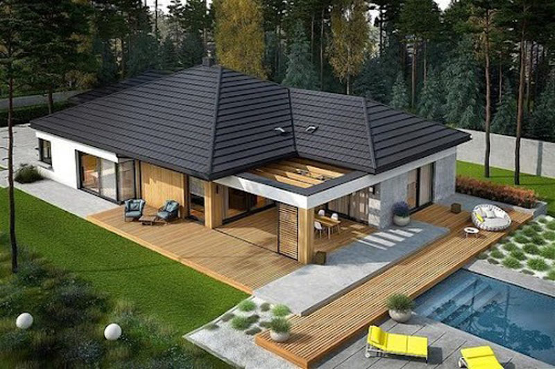 nhà biệt thự mini cấp 4