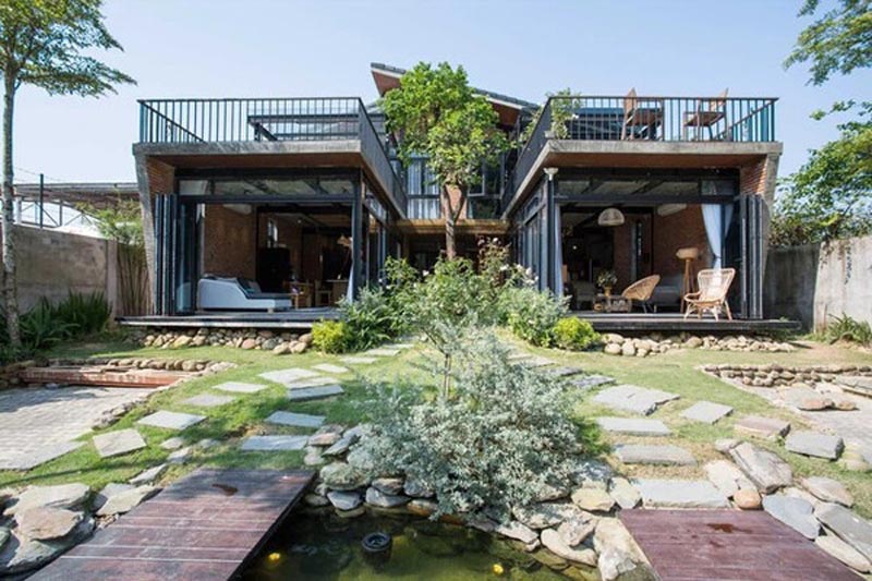 nha-cap-4-mai-ton-nong-thon-3 Mẫu nhà cấp 4 khung sắt mái tôn