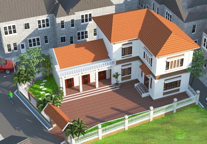 nha-chu-l-6 Mẫu nhà 3 gian chữ L