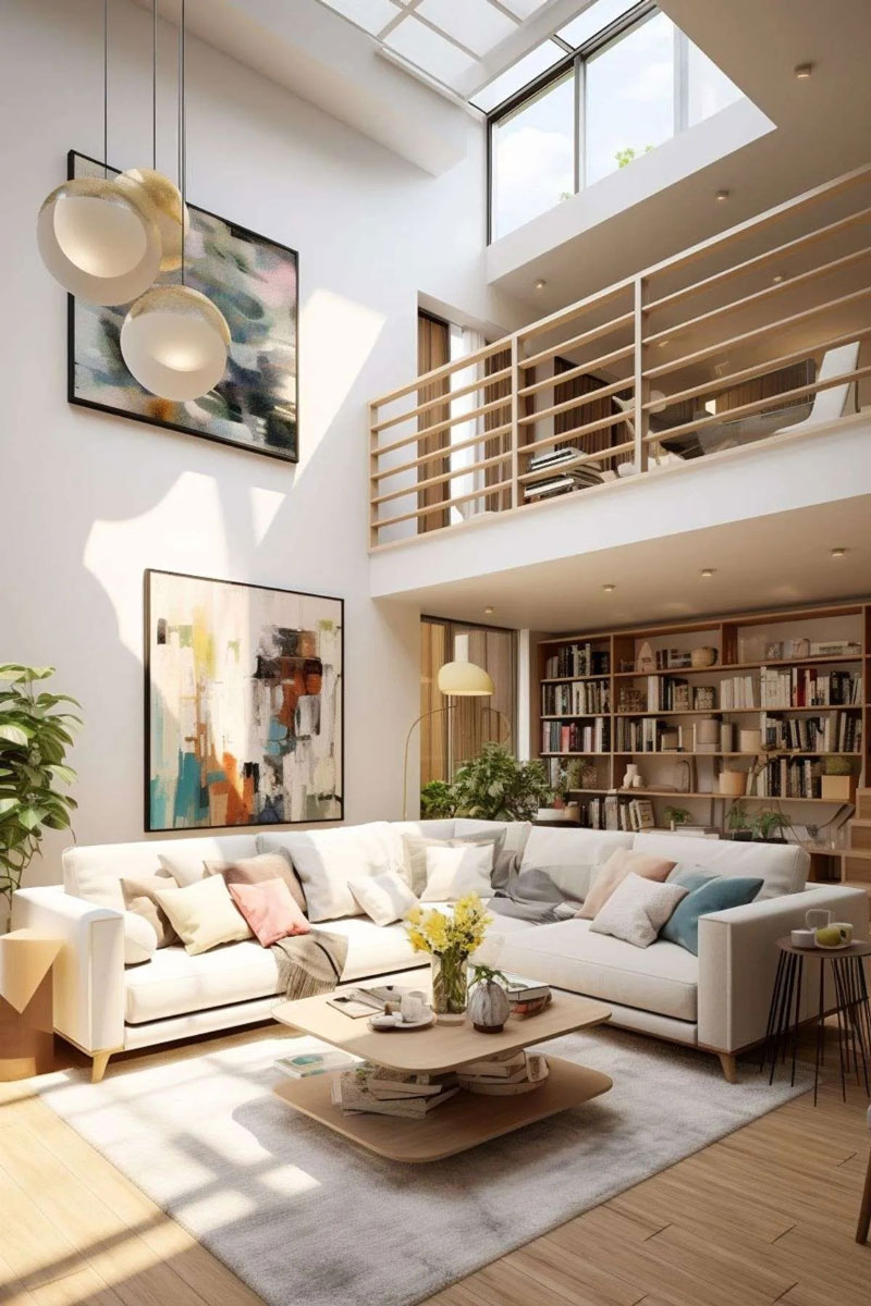 nha-gac-lung-16 Nhà phố gác lửng