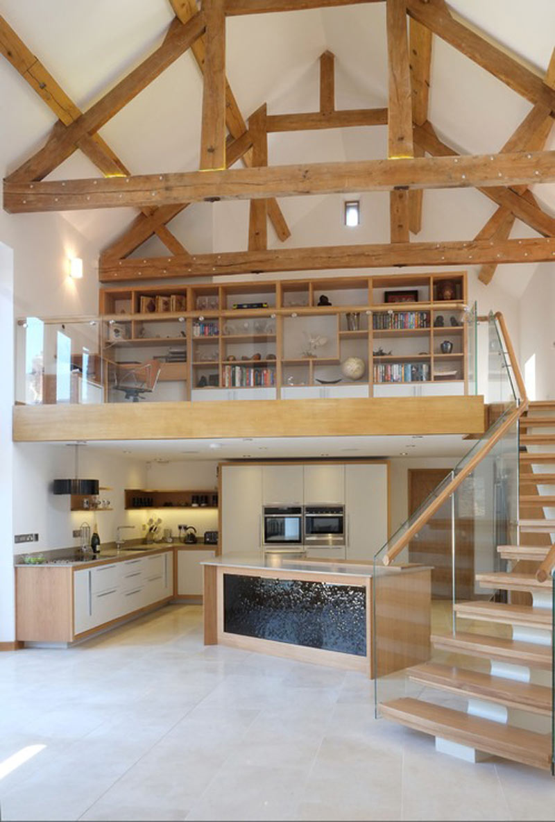 nha-gac-lung-2-phong-ngu-14 Nhà gác lửng thiết kế mái Thái 3