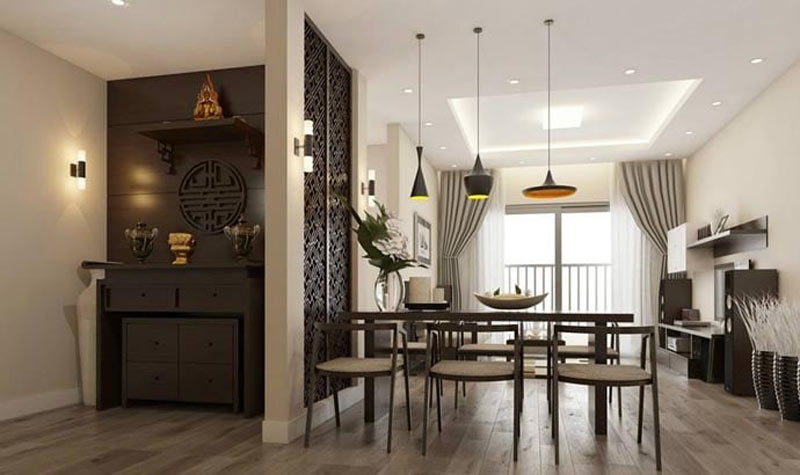 nha-huong-nam-5 Nhà hướng nam đặt bàn thờ hướng nào?