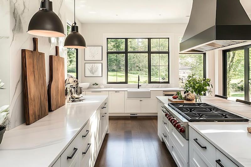 nha-huong-nam-dat-bep-huong-nao-1 Tại sao việc chọn hướng bếp lại quan trọng cho nhà hướng nam