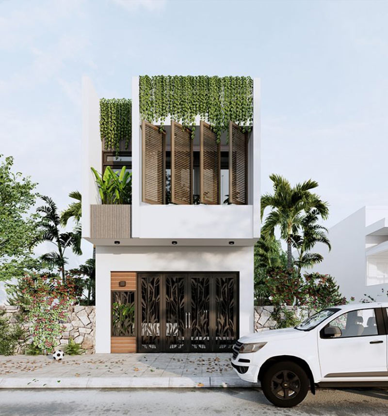 nha-huong-tay-3 Ưu điểm vượt trội của nhà hướng tây