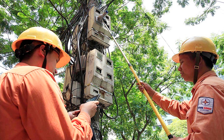 Biểu giá bán lẻ điện sinh hoạt được tính theo bậc thang