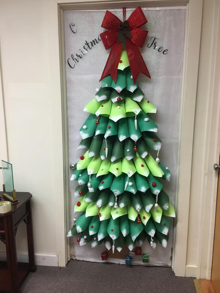 làm cây thông noel handmade trang trí