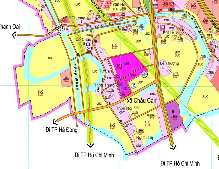 Bảng ký hiệu các loại đất