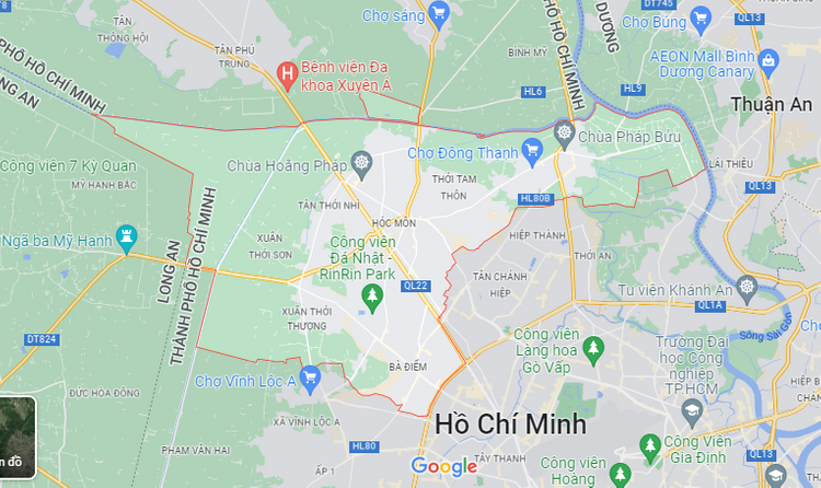 huyện Hóc Môn, Thành phố Hồ Chí Minh