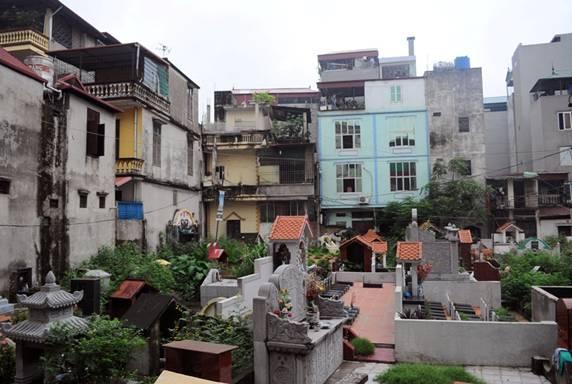 không thuê nhà gần nghĩa địa
