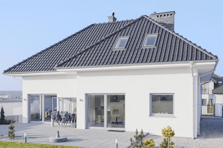 độ dốc mái nhà