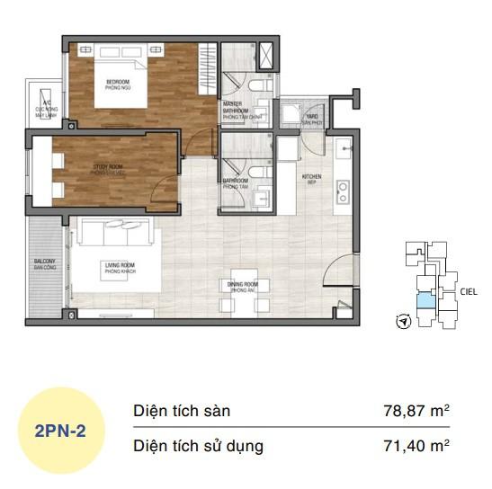 20221219151202-83bc Mặt bằng căn hộ One Verandah 2 phòng ngủ loại 2
