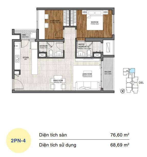 20221219151240-cb17 Mặt bằng căn hộ One Verandah 2 phòng ngủ loại 4