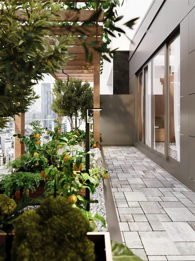 Khu vườn không còn là một khoảng trống ngoài ban công