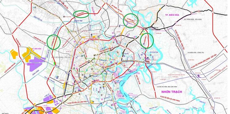 ản đồ quy hoạch đường Vành đai 3 TP.HCM