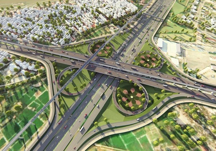 Dự án đường Vành đai 4 được coi là dự án trọng điểm