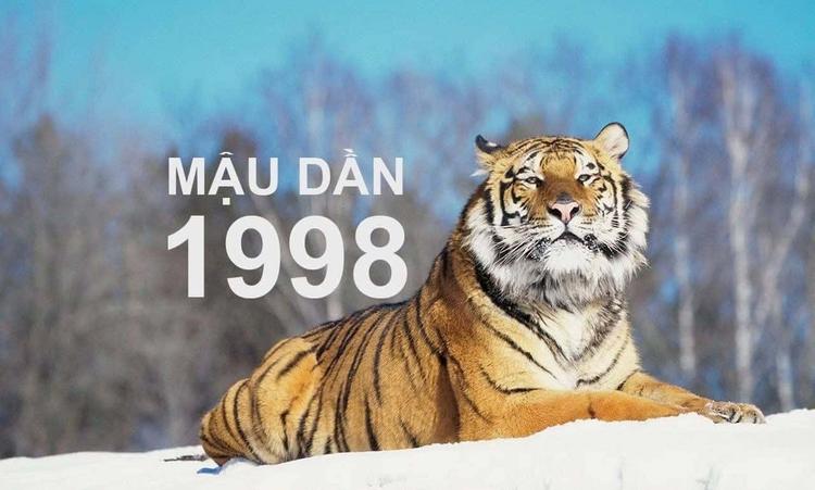 Tuổi Mậu Dầu 1998 mang nạp âm Thành Đầu Thổ