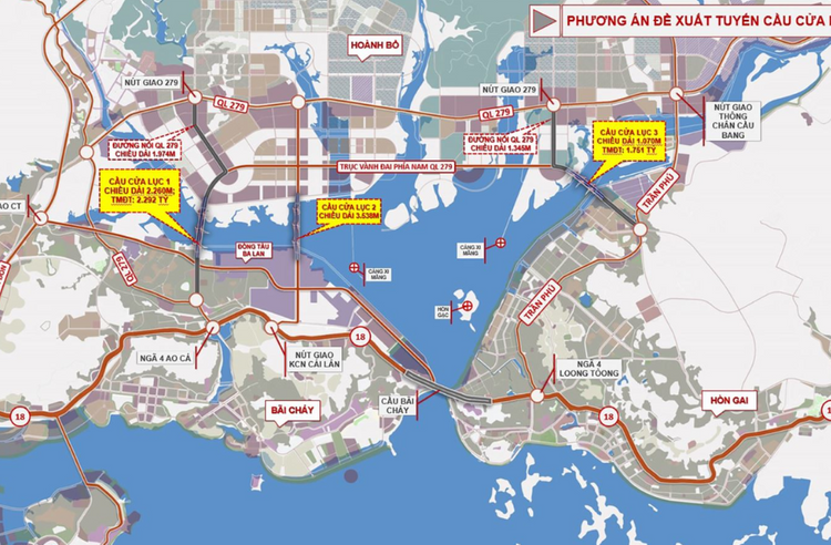 Bản đồ quy hoạch giao thông tỉnh Quảng Ninh