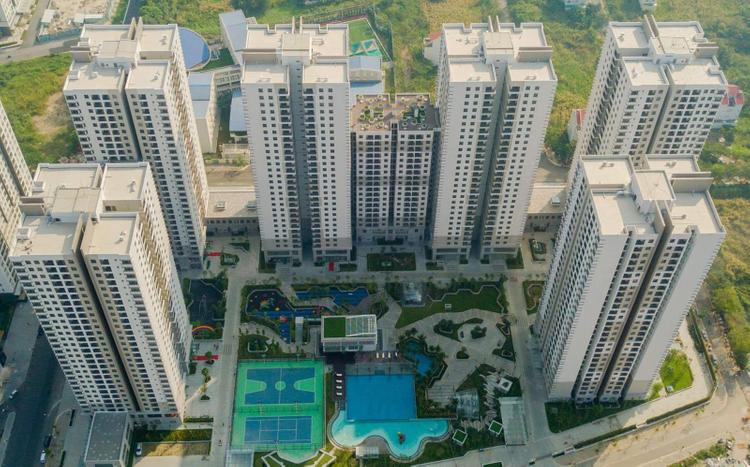 Hình ảnh thực tế dự án căn hộ Saigon South Residences Nhà Bè