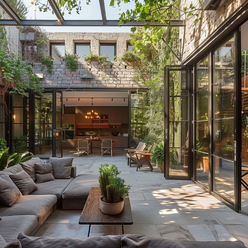 Không gian nghỉ dưỡng xanh tại gia