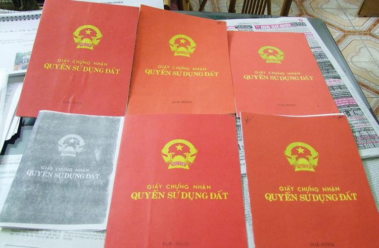 Sổ đỏ là chứng từ pháp lý để Nhà nước xác nhận quyền sử dụng đất của người dân