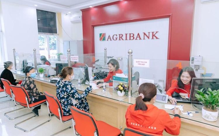 Khách hàng vay vốn tại ngân hàng Agribank