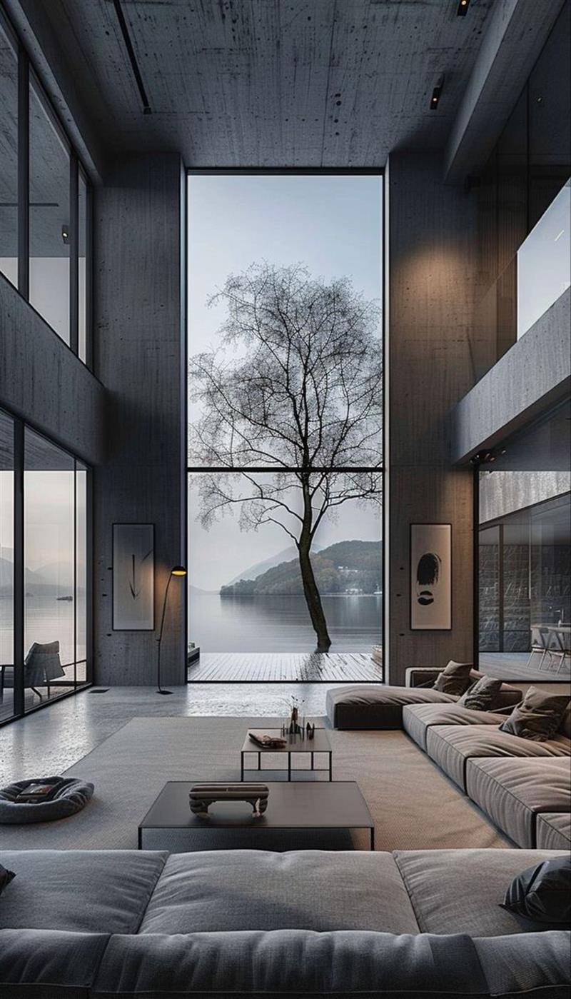 Không gian sống là bản giao hưởng của hiện tại