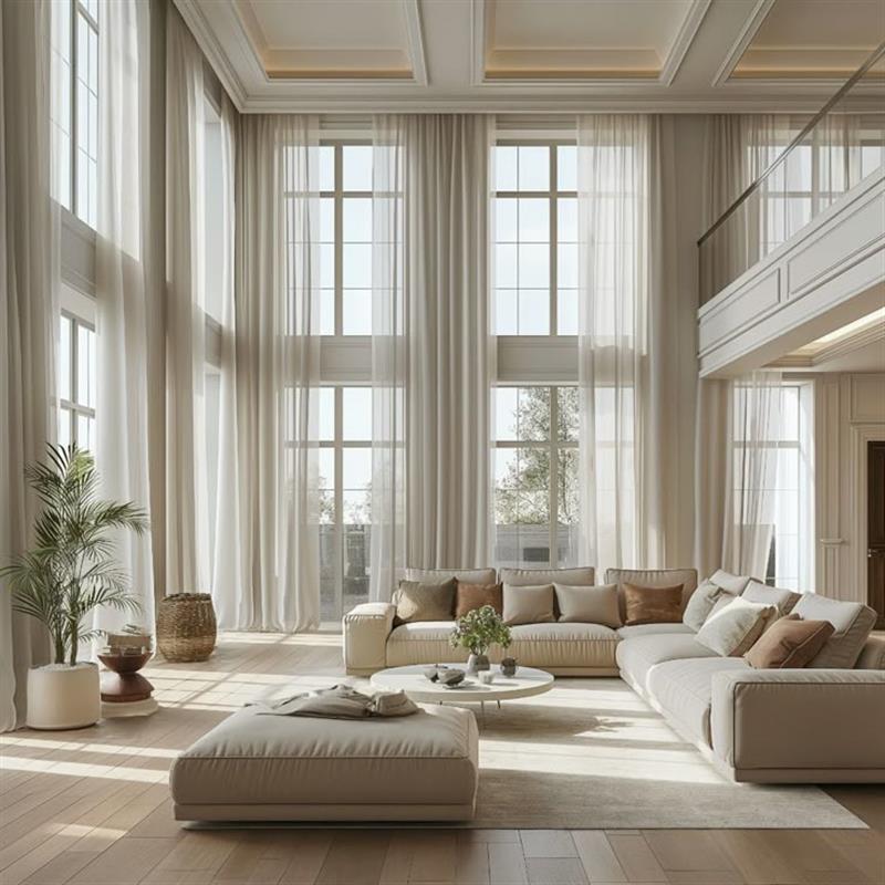 Ngôi nhà đẹp luôn sở hữu một cấu trúc không gian có tính đối xứng và cân bằng cao