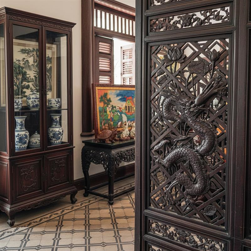 Hoa văn và Phù điêu