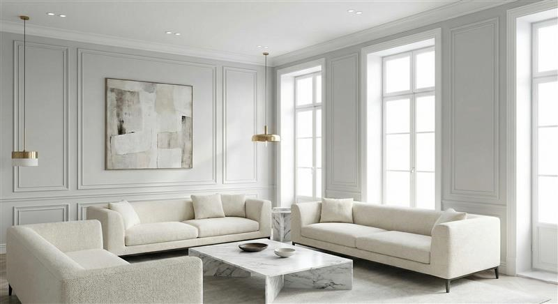 Ứng dụng nội thất Tân cổ điển hiện đại