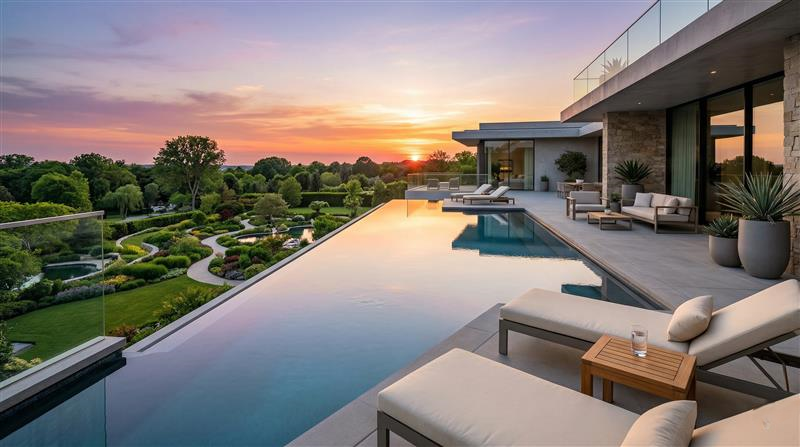 Thiết kế bể bơi vô cực