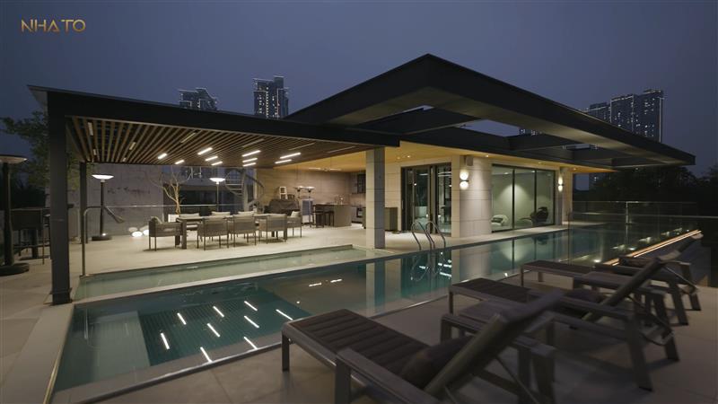 Thiết kế bể bơi vô cực