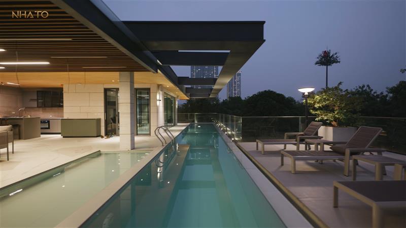 Thiết kế bể bơi vô cực